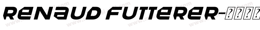 Renaud Futterer字体转换